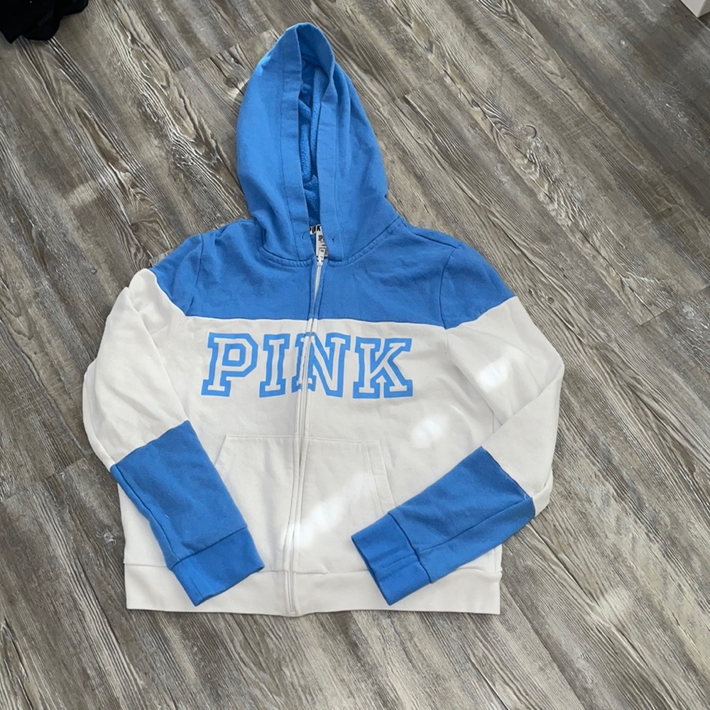 VS Pink zip up hoodie